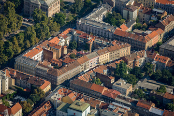 Fototapeta na wymiar Historic City of Zagreb Croatia
