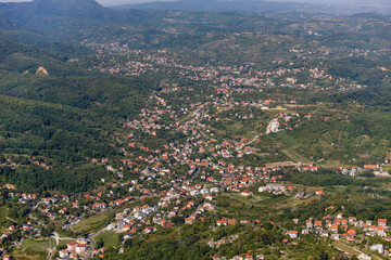 Fototapeta premium Outskirts of Zagreb Croatia