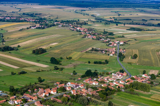 Countryside and Village of Croatia © Overflightstock