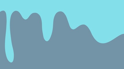 ドリッピング　スモーキーブルー