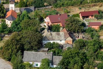 Fototapeta na wymiar Village Erdut Croatia