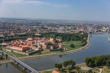 Fototapeta na wymiar Historic Village of Osijek Croatia