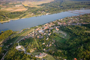 Village Batina Danube River Croatia