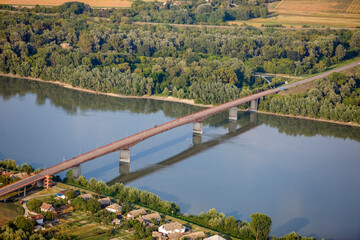 Village Batina Danube River Croatia