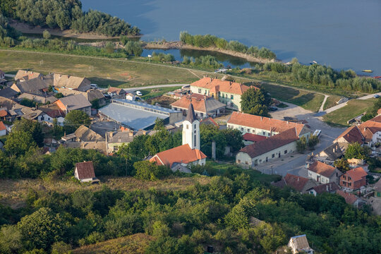 Village Batina Danube River Croatia