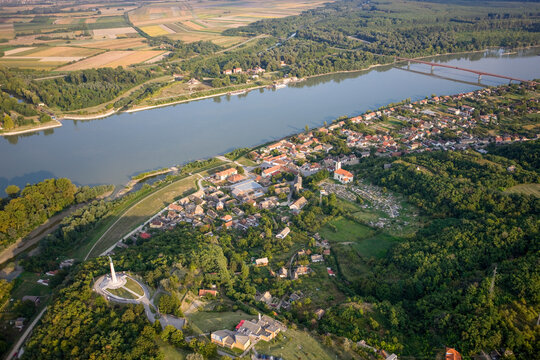 Village Batina Danube River Croatia