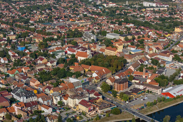 Fototapeta na wymiar Village of Vinkovci Croatia