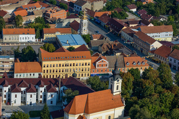 Fototapeta na wymiar Village of Vinkovci Croatia