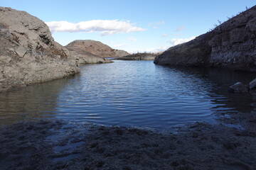 lake in the mountains