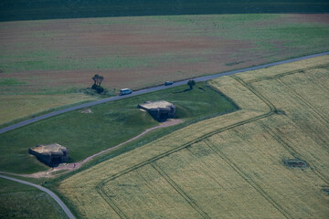 Obraz premium Longues-sur-Mer Normandy France