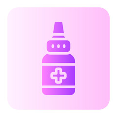 nasal spray gradient icon