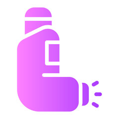 inhaler gradient icon