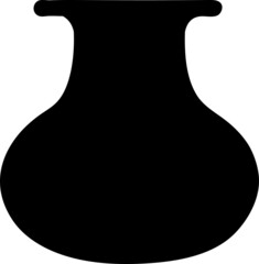 vase icon. sign design on white background..eps