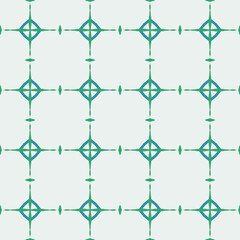 Abstract seamless pattern with various shapes. Geometric pattern for fabric. Textile background.