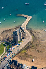 Historic Coastal City of Saint Malo Normandy France