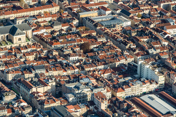 Obraz premium Aerial Nancy Lorraine France