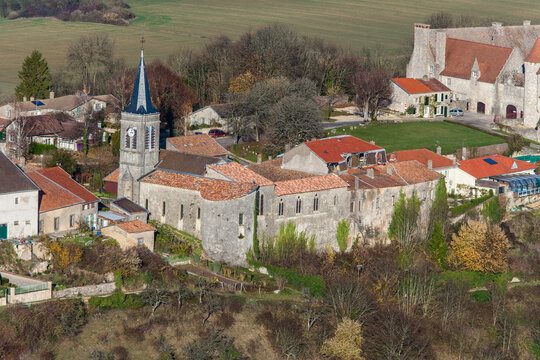 Aerial Vigneulles les Huttonchâtel Lorraine France