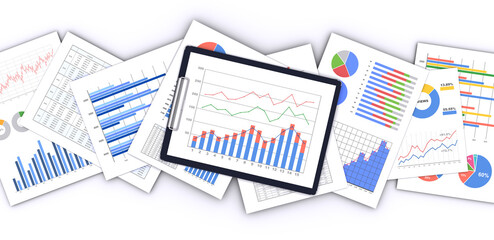 クリップボードとビジネス資料