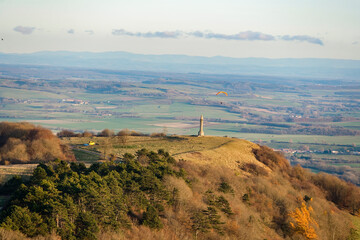 Aerial View of  Monument  Lorraine France