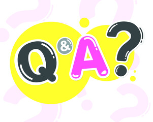 Question and answer concept style