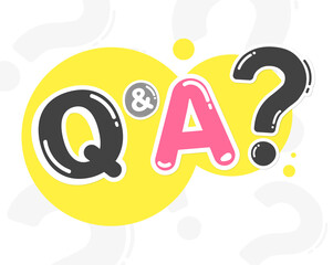 Question and answer concept style