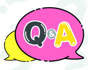 Question and answer concept style