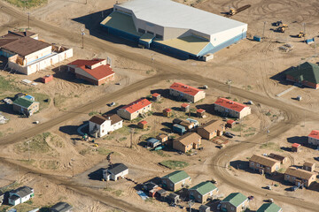 Inuit Village of Kuujjuarapik Nunavik Quebec Canada