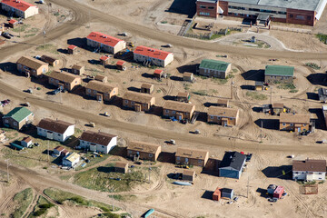 Inuit Village of Kuujjuarapik Nunavik Quebec Canada