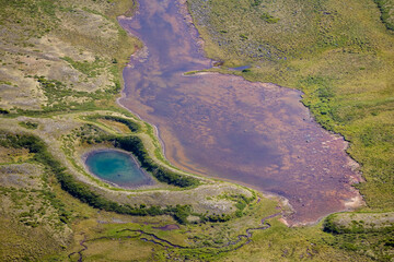 Abstract Landscape Nunavik Quebec Canada