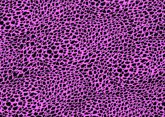 Purple Cheetah skin pattern design. Vector illustration background. For print, textile, web, home decor, fashion, surface, graphic design