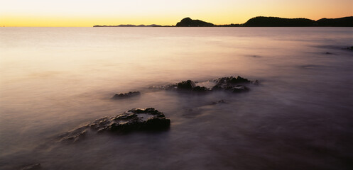 Sunrise at Lammermoor Beach, Queensland