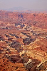 Luftaufnahme über Canyonlands