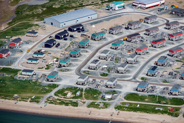 Inuit Village of Nunavik Quebec Canada