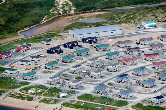 Inuit Village of Nunavik Quebec Canada