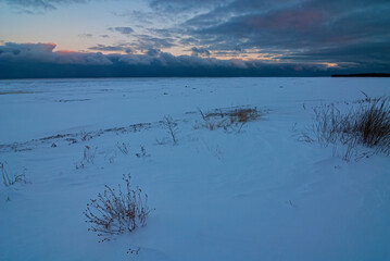 535-81 Sunrise and Cloud Banks