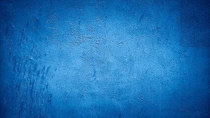 abstract blue cement concrete wall texture background