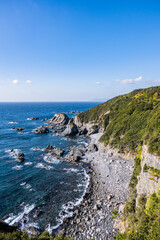 Fototapeta premium 叶崎黒潮展望台