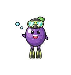 the passion fruit diver cartoon character
