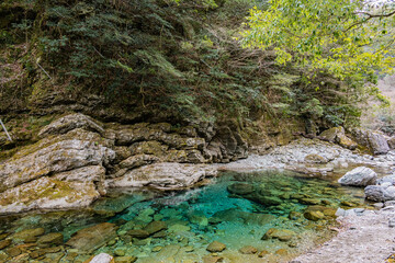 安居渓谷 - 水晶淵