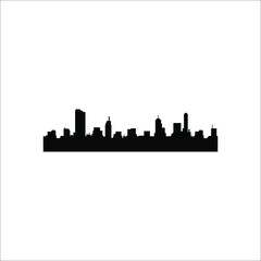 silhouette building logo