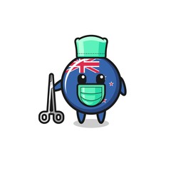 surgeon new zealand mascot character