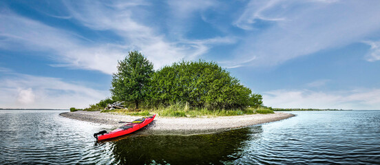 Canoe tour,  Usedom