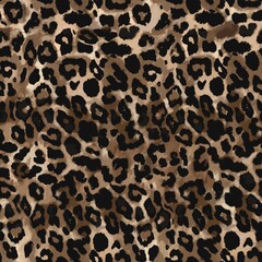 Fototapeta na wymiar abstract leopard skin pattern for print seamless animal leather