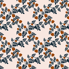 Obraz premium seamless pattern with flowers