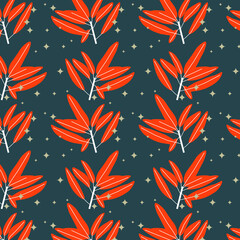 seamless pattern with flowers
