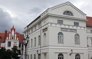 Obraz premium Rathaus in Wismar