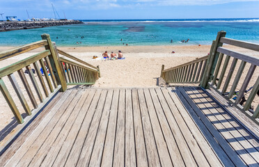 Plage de Saint-Pierre, île de la Réunion 