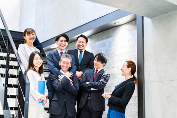 Obraz premium フレンドリーな雰囲気の会社