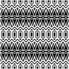 Seamless ethnic pattern color black and white.Can be used in fabric design for clothes, accessories; decorative paper, wrapping, background, wallpaper, Vector illustration.