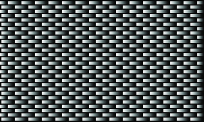 Black brick wall abstract background. Dark texture used for game, web design, textile, banner, paper.